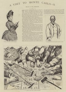 Een Bezoek aan Monte Carlo door Charles Paul Renouard